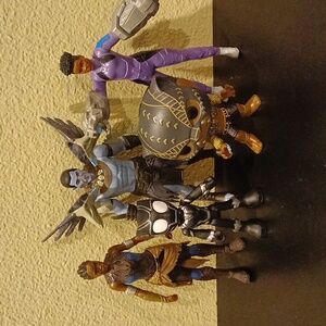 Marvel Hero Black Panther Action Figure Bundle of 5